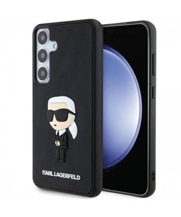 Karl Lagerfeld 3D Rubber Ikonik case for Samsung Galaxy S24+ - black