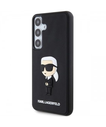 Karl Lagerfeld 3D Rubber Ikonik case for Samsung Galaxy S24+ - black