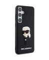 Karl Lagerfeld 3D Rubber Ikonik case for Samsung Galaxy S24+ - black