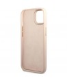 Guess 4G Vintage Gold Logo case for iPhone 14 - pink