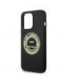 Karl Lagerfeld Silicone RSG case for iPhone 14 Pro - black