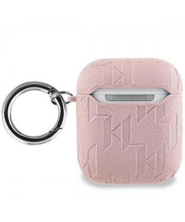 Karl Lagerfeld Monogram Karl Head case for AirPods 1 / 2 - pink