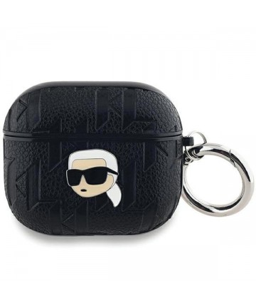 Karl Lagerfeld Monogram Karl Head case for AirPods 3 - black
