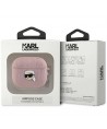 Karl Lagerfeld Monogram Karl Head case for AirPods 3 - pink