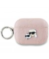 Karl Lagerfeld Monogram Karl & Choupette Head case for AirPods Pro 2 - pink