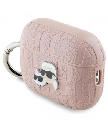 Karl Lagerfeld Monogram Karl & Choupette Head case for AirPods Pro 2 - pink