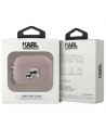 Karl Lagerfeld Monogram Karl & Choupette Head case for AirPods Pro 2 - pink