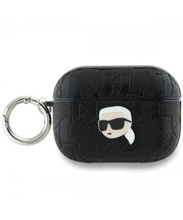 Karl Lagerfeld Monogram Karl Head case for AirPods Pro 2 - black