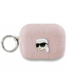 Karl Lagerfeld Monogram Karl Head case for AirPods Pro 2 - pink