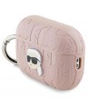 Karl Lagerfeld Monogram Karl Head case for AirPods Pro 2 - pink