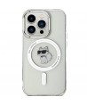 Karl Lagerfeld IML Choupette MagSafe case for iPhone 14 Pro - transparent