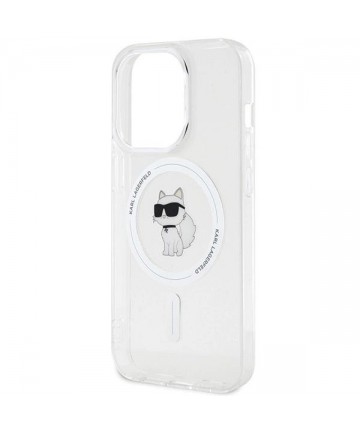 Karl Lagerfeld IML Choupette MagSafe case for iPhone 14 Pro - transparent