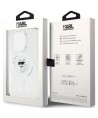 Karl Lagerfeld IML Choupette MagSafe case for iPhone 14 Pro Max - transparent