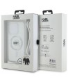Karl Lagerfeld Crossbody IML Karl Head MagSafe case for iPhone 15 Pro - transparent