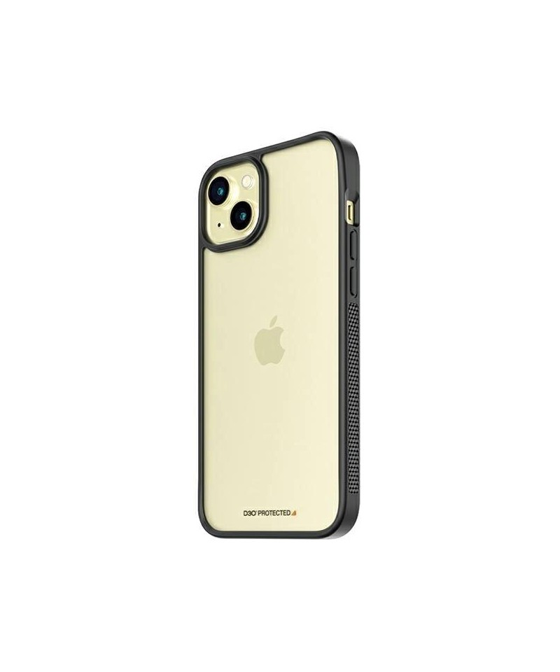PanzerGlass ClearCase Case for iPhone 15 Plus / 14 Plus with Military Grade Certification - Clear & Black