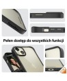 PanzerGlass ClearCase Case for iPhone 15 Plus / 14 Plus with Military Grade Certification - Clear & Black