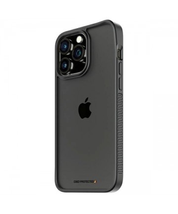 PanzerGlass ClearCase Case for iPhone 15 Pro Max with Military Grade Certification - Transparent and Black