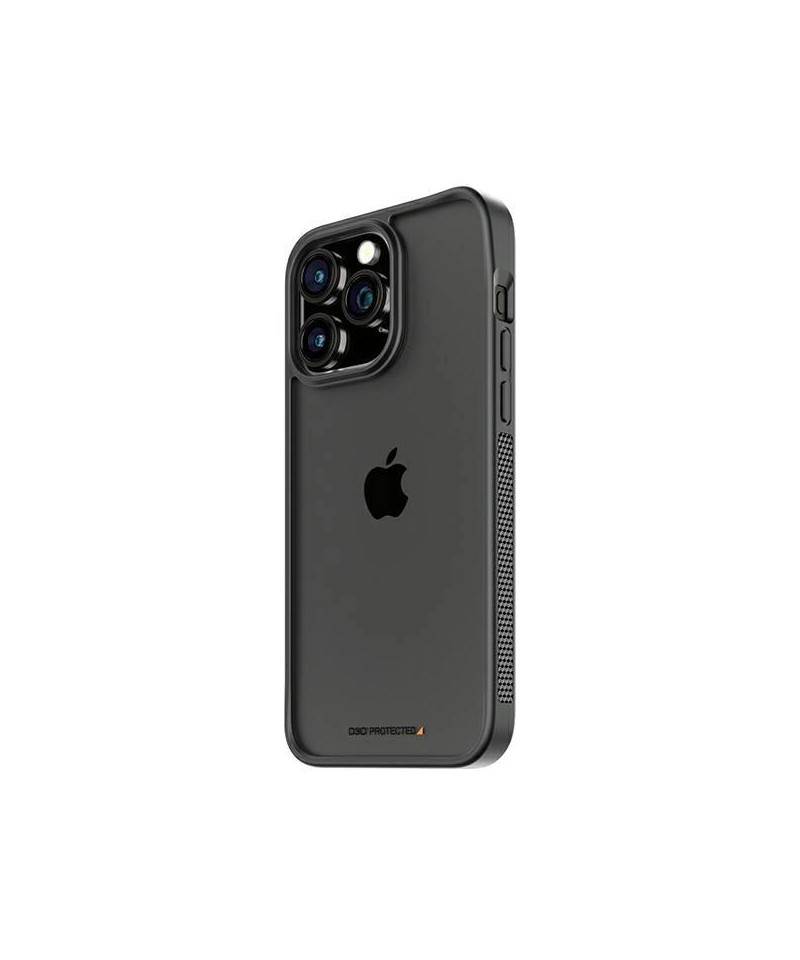 PanzerGlass ClearCase Case for iPhone 15 Pro Max with Military Grade Certification - Transparent and Black