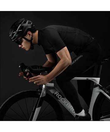 Rockbros 15120002005 Cycling Jersey with Short Sleeves XXL - Black