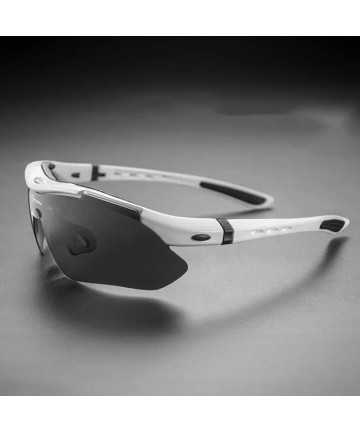 Rockbros 10002 Polarized Cycling Glasses - White