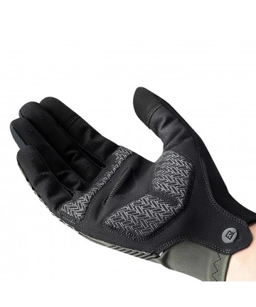Rockbros 16110006003 shock-absorbing cycling gloves size L - green and black