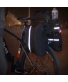Rockbros A6-03BK bicycle bag for trunk 35 l with fold-out pockets - black