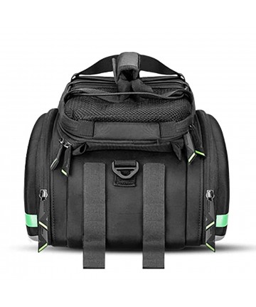 Rockbros A6-03BK bicycle bag for trunk 35 l with fold-out pockets - black