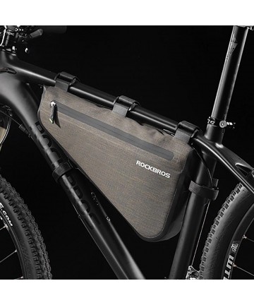 Rockbros AS-017 bicycle frame bag 5 l - dark green