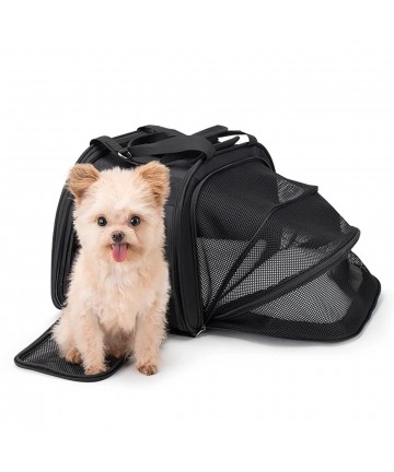 Rockbros 30140028001 transport bicycle bag for cats and dogs - black