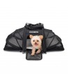 Rockbros 30140028001 transport bicycle bag for cats and dogs - black