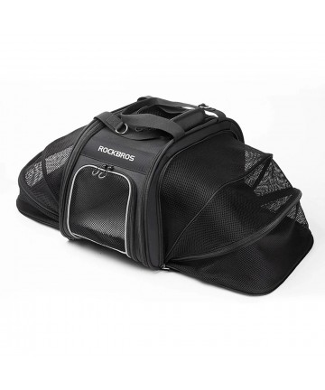 Rockbros 30140028001 transport bicycle bag for cats and dogs - black