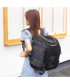 Rockbros 30140028001 transport bicycle bag for cats and dogs - black