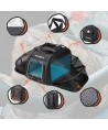 Rockbros 30140028001 transport bicycle bag for cats and dogs - black