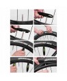 Rockbros QTB004 tire lever set - black (2 pcs in set)