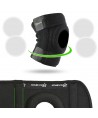 Rockbros LF1106L sports protector for patella and knee joint, size L - black
