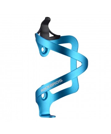 Rockbros 2017-11ABL Aluminum Bike Bottle Holder - Blue