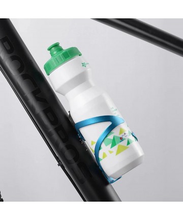 Rockbros 2017-11ABL Aluminum Bike Bottle Holder - Blue