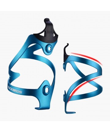 Rockbros 2017-11ABL Aluminum Bike Bottle Holder - Blue