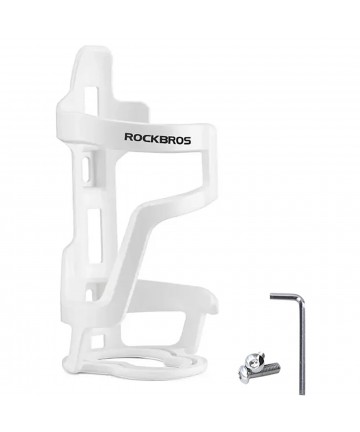 Rockbros 31210012002 bicycle bottle holder - white
