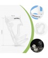 Rockbros 31210012002 bicycle bottle holder - white