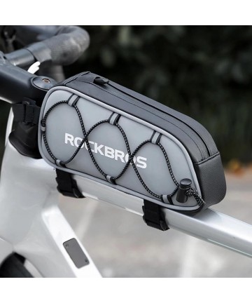 Rockbros 3012010901 bicycle frame bag 0.9 l - silver