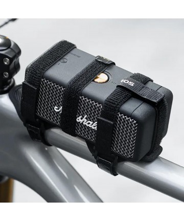 Rockbros 50210064001 Velcro Bike Strap for Bluetooth Speaker or Water Bottle - Black