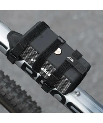 Rockbros 50210064001 Velcro Bike Strap for Bluetooth Speaker or Water Bottle - Black