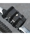 Rockbros 50210064001 Velcro Bike Strap for Bluetooth Speaker or Water Bottle - Black