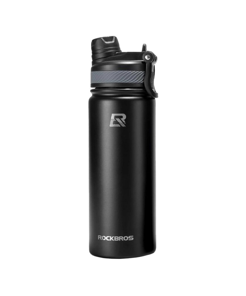 Rockbros 35210029001 thermal bottle for bicycle drinks 550 ml - black