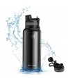 Rockbros 35210029001 thermal bottle for bicycle drinks 550 ml - black