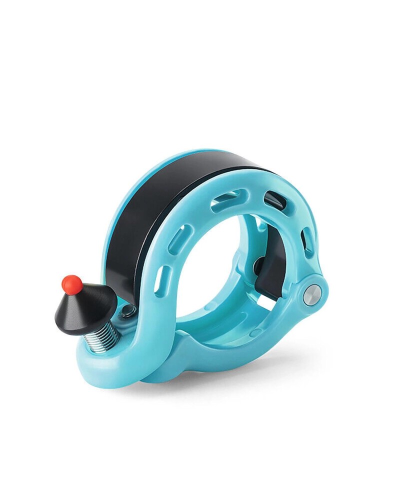 Rockbros 34210028003 Q-shaped bicycle bell - blue