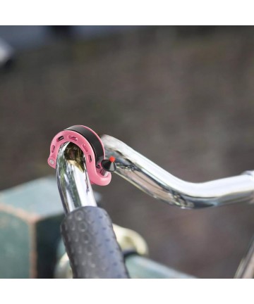 Rockbros 34210028005 Q-shaped bicycle bell - pink