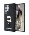 Karl Lagerfeld 3D Rubber Ikonik Case for Samsung Galaxy S24 Ultra - Black