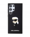 Karl Lagerfeld 3D Rubber Ikonik Case for Samsung Galaxy S24 Ultra - Black
